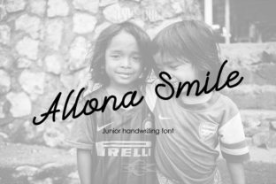 Allona Smile: A Script Font That Breathes Life into Digital Design