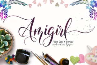 Amigirl: A Script Font That Elevates Branding