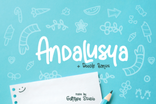 Andalusya: A Font That Adds Playfulness to Your Editorial Design
