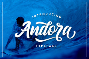 Andora: A Script Font That Elevates Your Craft Projects