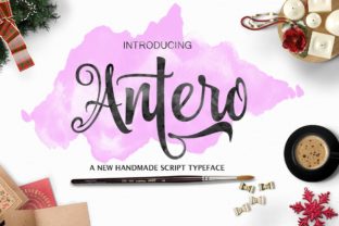 Antero: A Script Font That Elevates Digital Branding