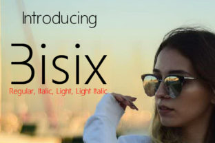 Bisix: A Modern Sans Serif Font for Editorial Excellence