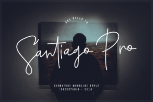 Boost Your Brand with Santiago Pro Font
