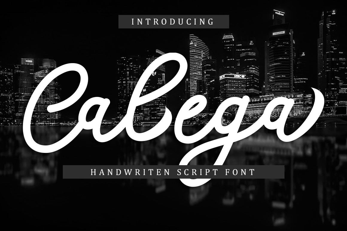 Calega: A Modern Script Font That Elevates Your Brand