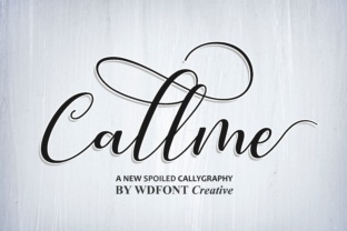 Callme Script: A Versatile Script Font for Editorial Design