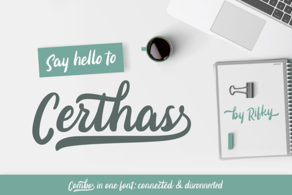 Certhas: A Painterly Handwritten Font for Crafters & Sellers