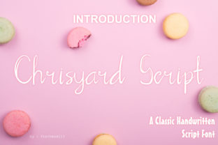 Chrisyard Script: Elevating Your Digital Design with Elegance