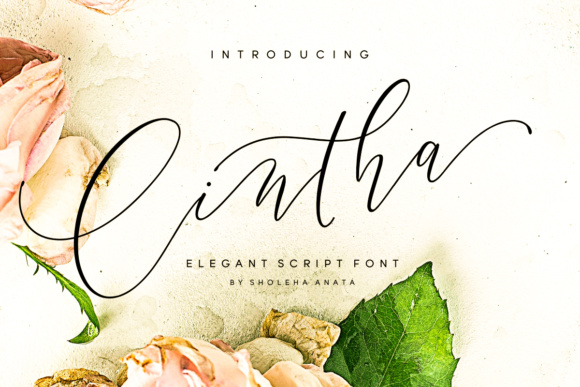 Cintha: A Script Font That Breathes Life Into Your Creations