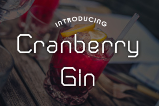 Cranberry Gin: A Free Display Font That Cuts Through the Feed