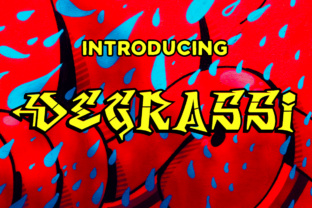 Degrassi: A Bold, Unapologetic Display Font