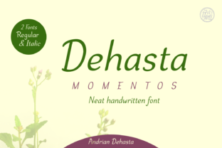 Dehasta Momentos: A Friendly, Legible Handwritten Font for Marketers