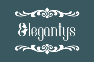 Elegantys: A Decorative Typeface for Digital Brand Clarity