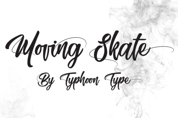 Exploring Moving Skate: A Handwritten Font for Creative Branding