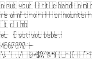 Flip Clock White Font: Whimsical Vintage Charm for Handmade Labels & Printables
