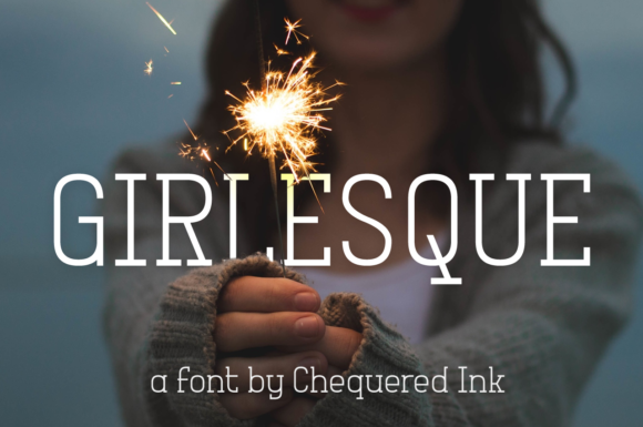 Girlesque: A Refined Serif Font for Thoughtful Branding