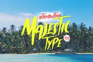 Majestic Font: A Summer-Ready Sans Serif for Small Business Branding