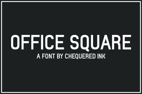 Office Square: A Clean, Confident Sans Serif for Campaign Clarity