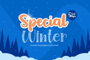 Special Winter Family: A Handwritten Font That Feels Human