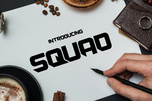 Squad: A Font That Speaks Volume
