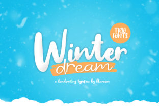 Winter Dream Trio: A Script Handwritten Typeface for Editorial Warmth
